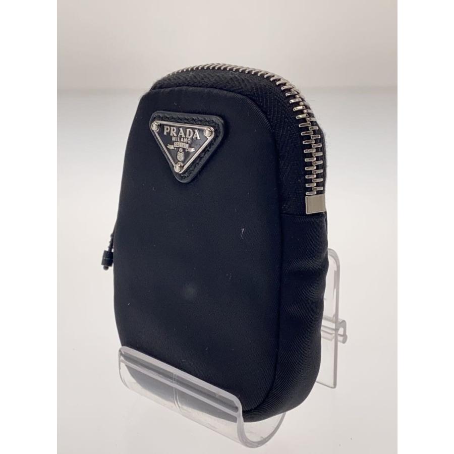 PRADA ブラック ナイロン ポーチ PRADA◇ポーチ/ナイロン/BLK/無地 : セカンドストリートYahoo!店