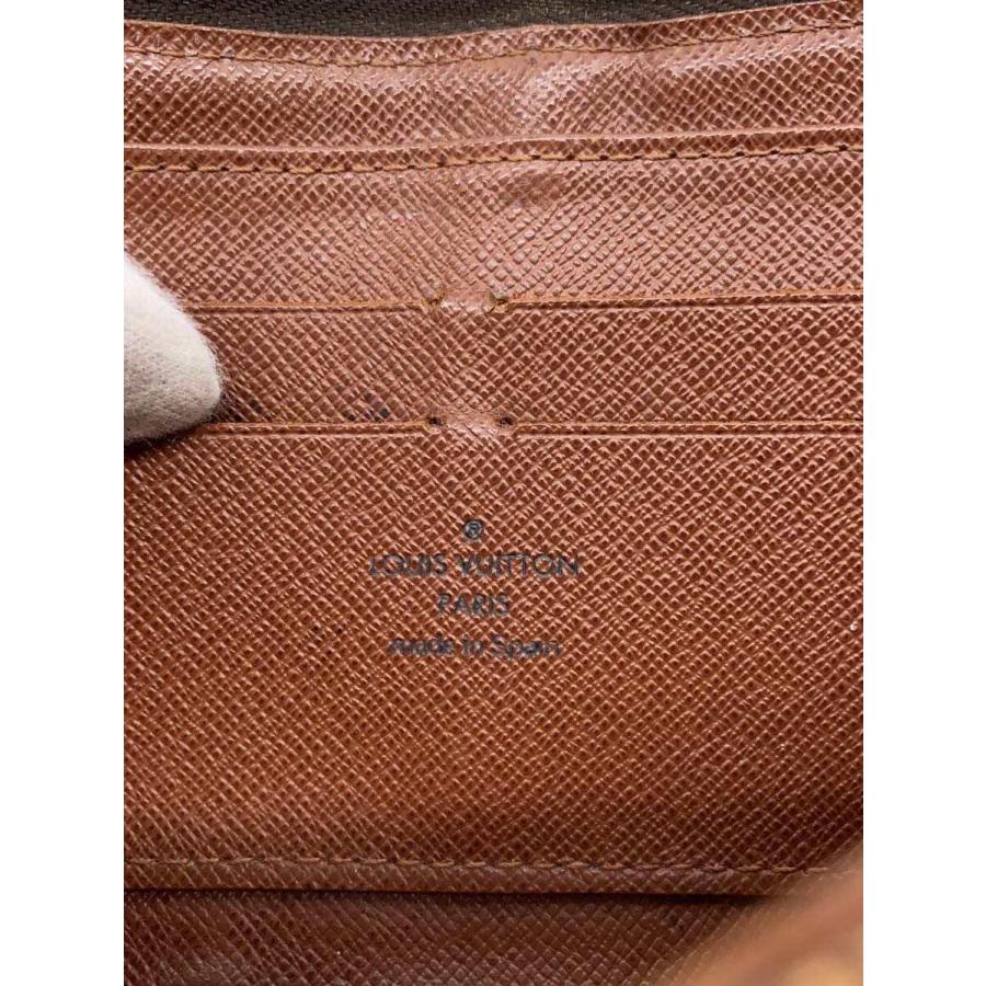 LOUIS VUITTON◇2)ジッピー・ウォレット_モノグラム・キャンバス_BRW_