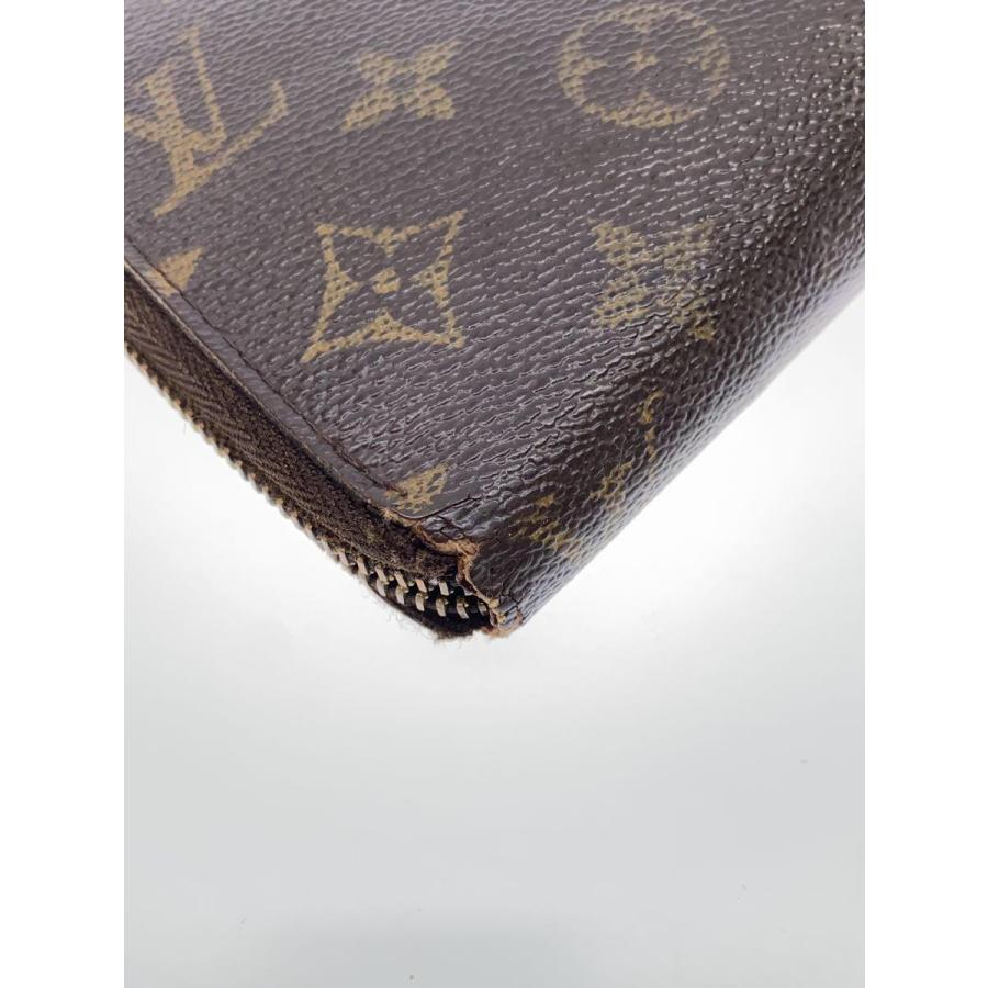 LOUIS VUITTON◇2)ジッピー・ウォレット_モノグラム・キャンバス_BRW_