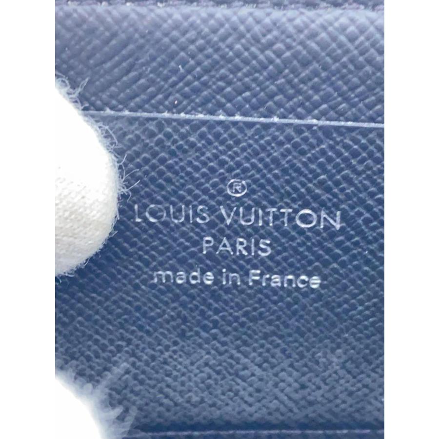LOUIS VUITTON◇ポルト・モネ・ジュール_モノグラム・エクリプス_BLK