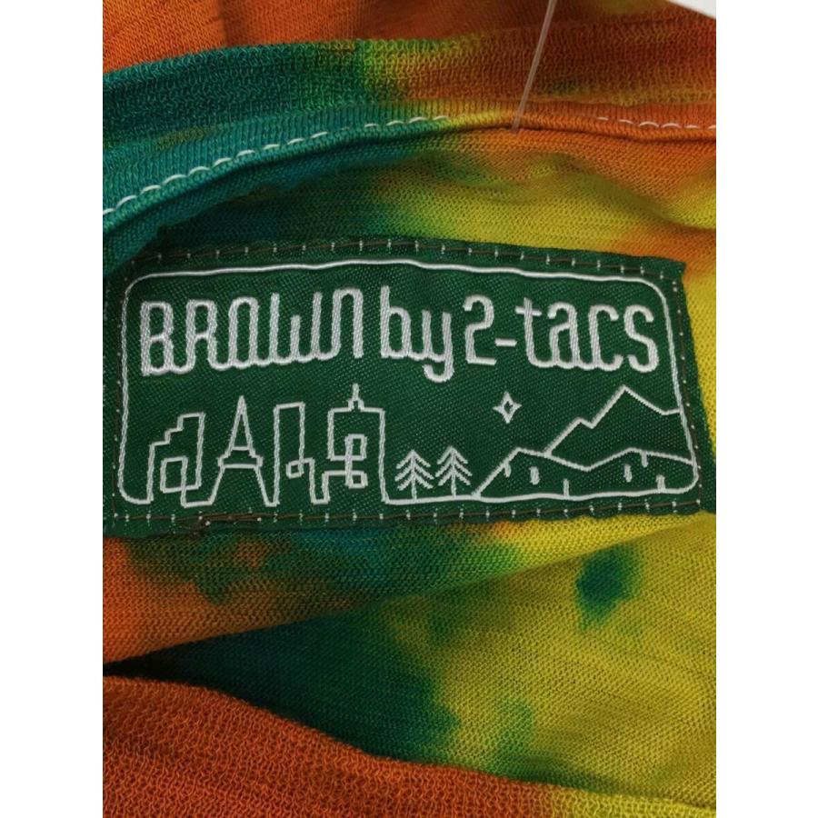 BROWN by 2-tacs◇BAA Pocket/タイダイTシャツ/L/ウール/マルチカラー