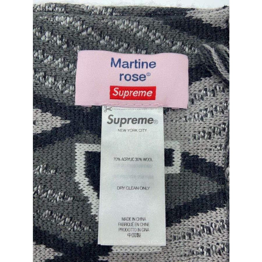 Supreme◇×Martine Rose/Scarf/24FW/ナイロン/BLK/メンズ : セカンド