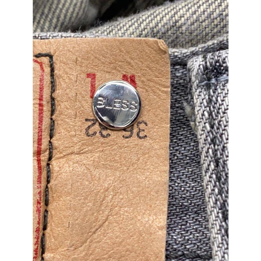 BLESS◇3099 OVERJOGGINGJEANS/再構築/ストレートパンツ/L/コットン