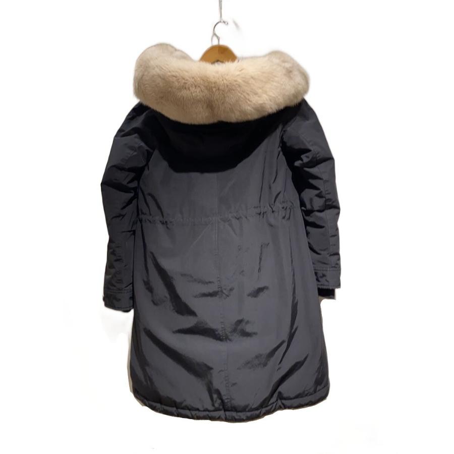 Woolrich◇ロングダウンジャケット/XS/コットン/BLK : セカンド 