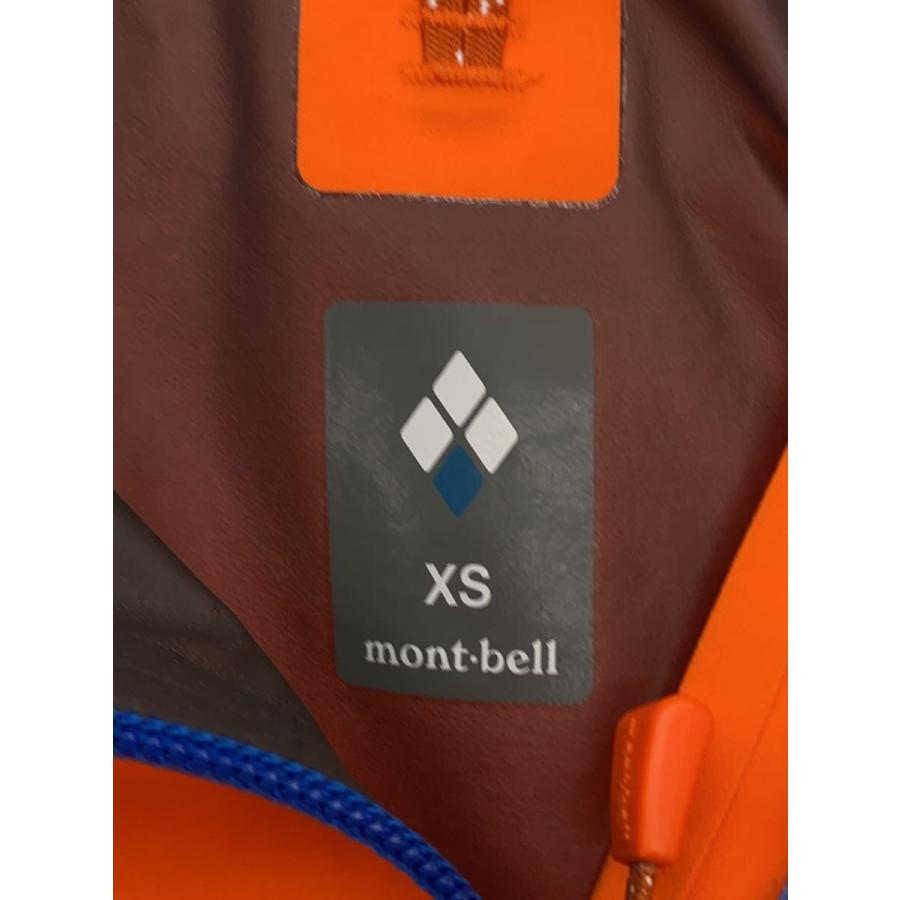 mont-bell◇フィールドレインアノラック/ジャケット/XS/ナイロン/ORN