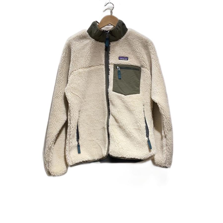 patagonia◇フリースジャケット/M/ポリエステル/CRM/STY23057FA25