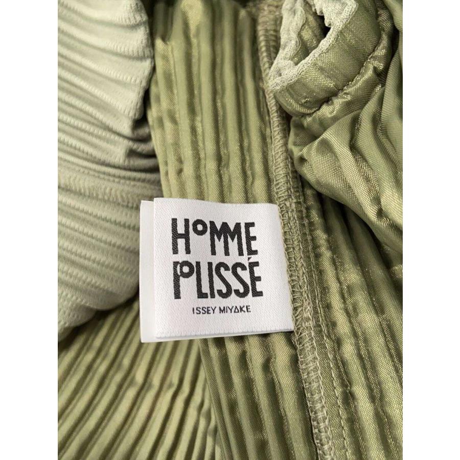 HOMME PLISSE ISSEY MIYAKE◇ジャケット/3/ポリエステル/GRN/HP53JD155