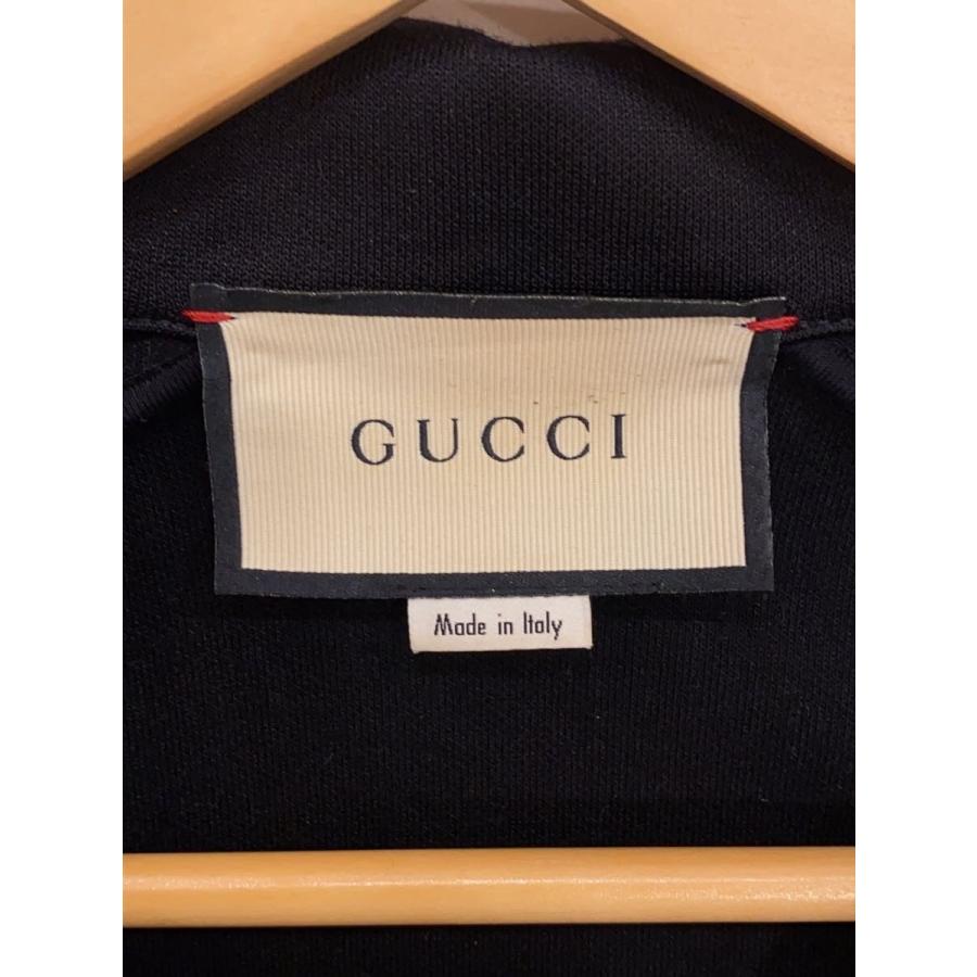 GUCCI◇テクニカルジャージ/トラックジャケット/S/ポリエステル/BLK