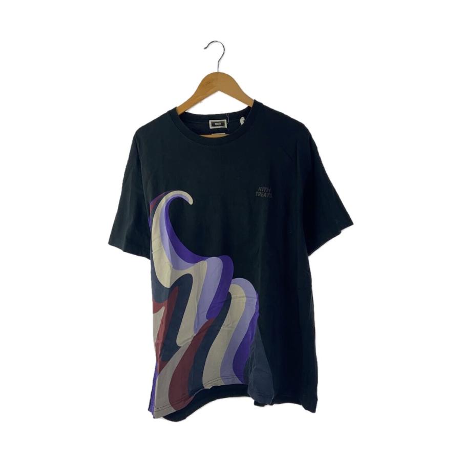 KITH◇TOKYO ICE CREAM T/Tシャツ/XL/コットン/BLK/22-071-066-0005-3 