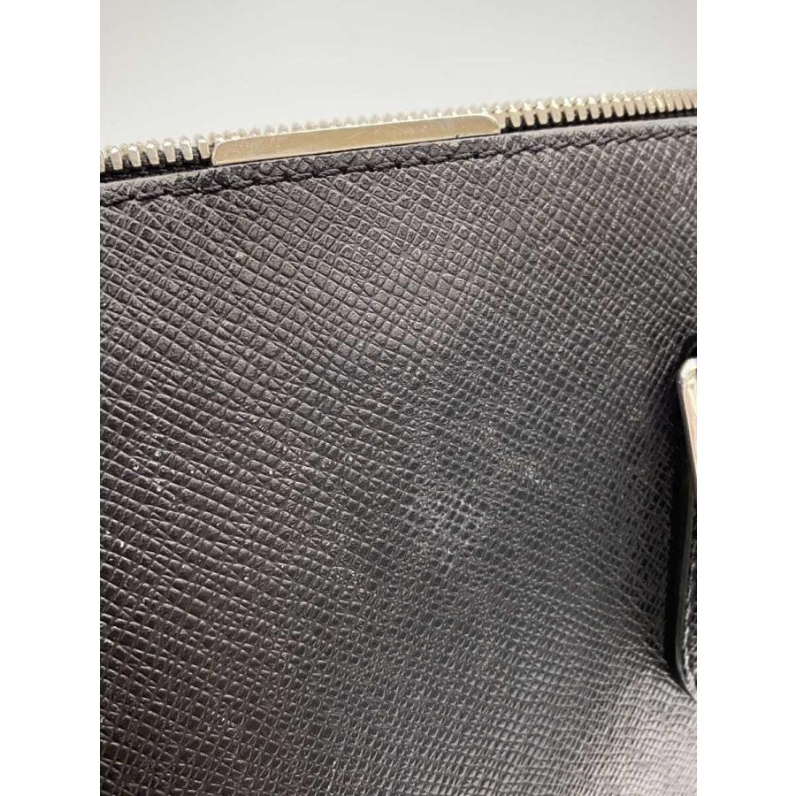 LOUIS VUITTON◇アントン・トート_タイガ_BLK/牛革/BLK// : セカンド