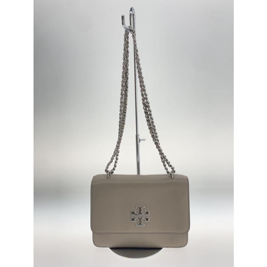 TORY BURCH / ショルダーバッグ/レザー/BEG/無地/10006102 TORY BURCH◇ショルダーバッグ/フェイクレザー/BEG/無地 : セカンド