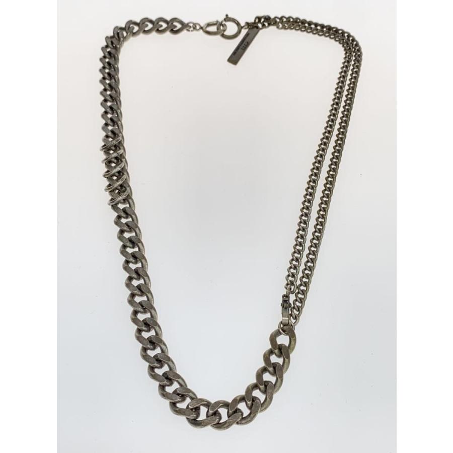 s'yte◇6-WAY CURVED CHAIN BRACELET NECKLACE/ネックレス/SLV/トップ
