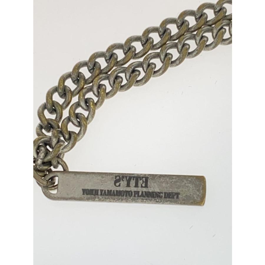 s'yte◇6-WAY CURVED CHAIN BRACELET NECKLACE/ネックレス/SLV/トップ