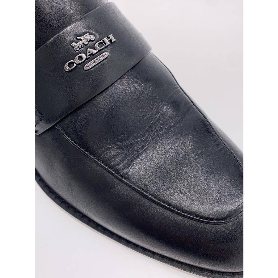 COACH◇ローファー/25.5cm/BLK/レザー/CR876 : セカンドストリート 
