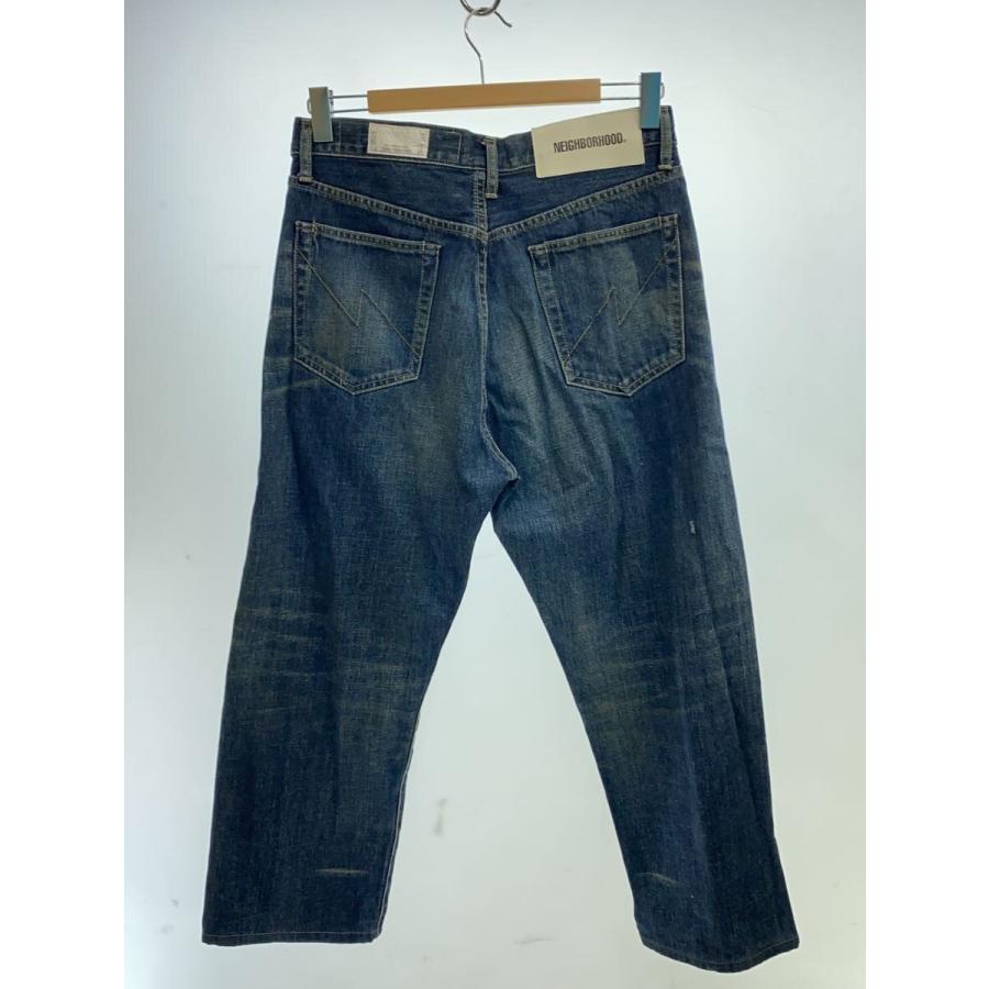 NEIGHBORHOOD◇WASHED DENIM DP BASIC PANTS/ボトム/S/コットン/IDG 