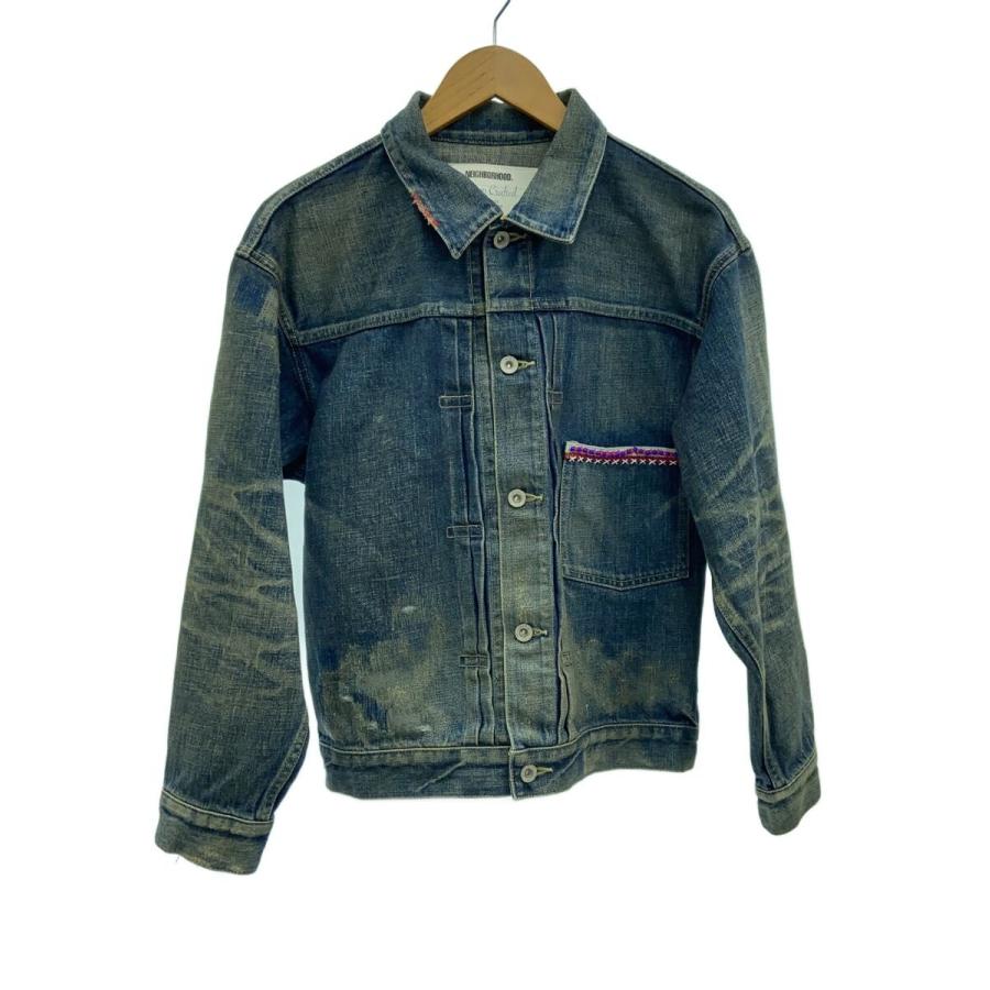 NEIGHBORHOOD SAVAGE S.C.C C-JKT M デニム サベージデニムタイプ-1ジャケットMOD - ブラック - おしゃれで高品質