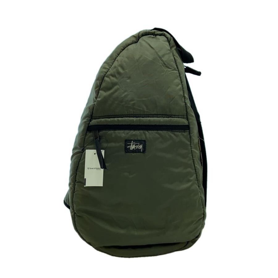 STUSSY◇90-00s/オールド/スリングバッグ/ワンショルダー/KHK