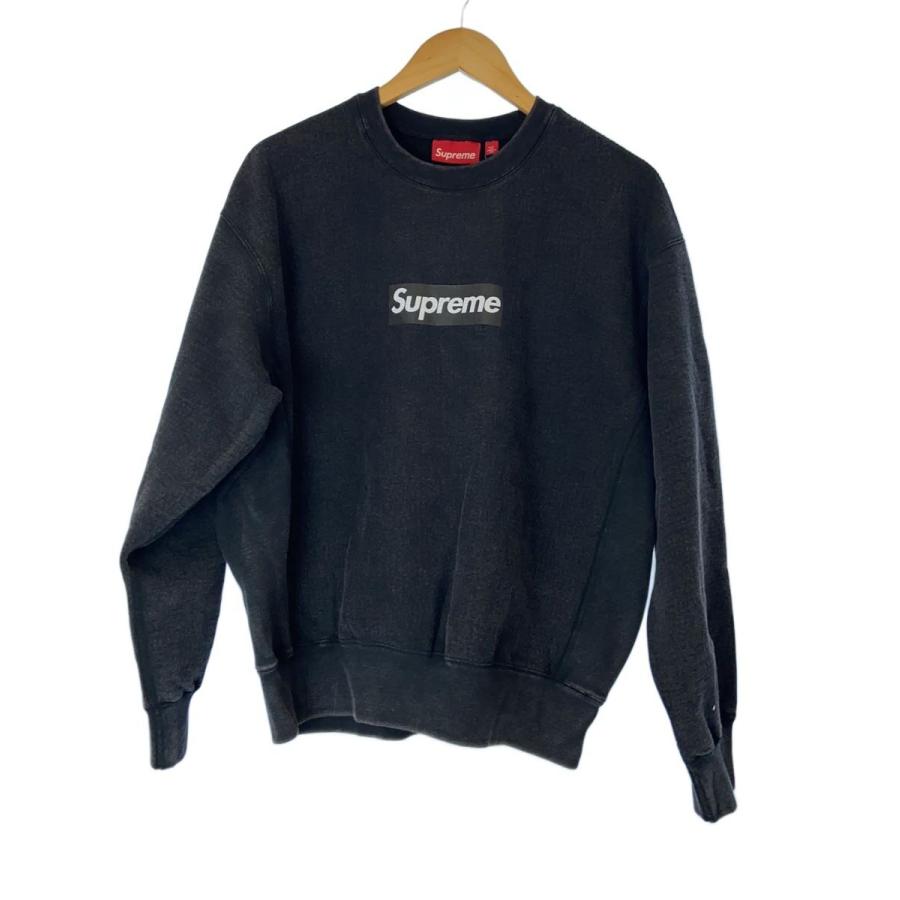 Supreme◇シュプリーム/Washed Box Logo Crewneck/スウェット/M