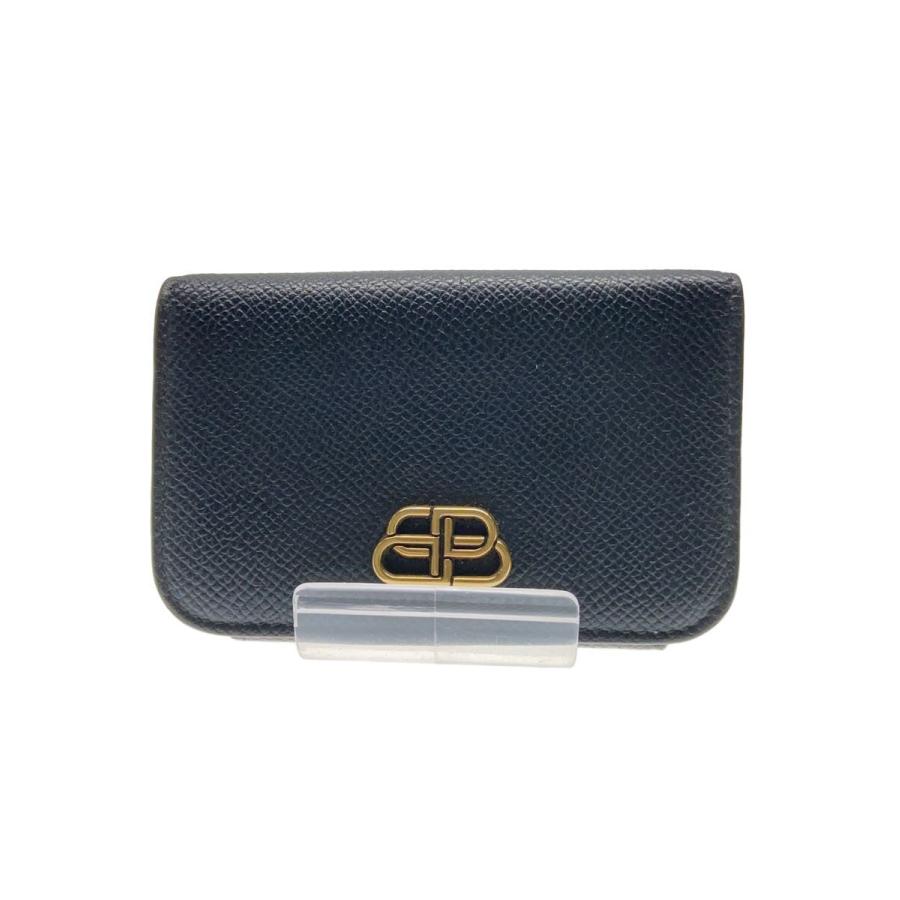BALENCIAGA 6連キーケース BALENCIAGA◇キーケース/レザー/BLK/6連キーケース// : セカンド