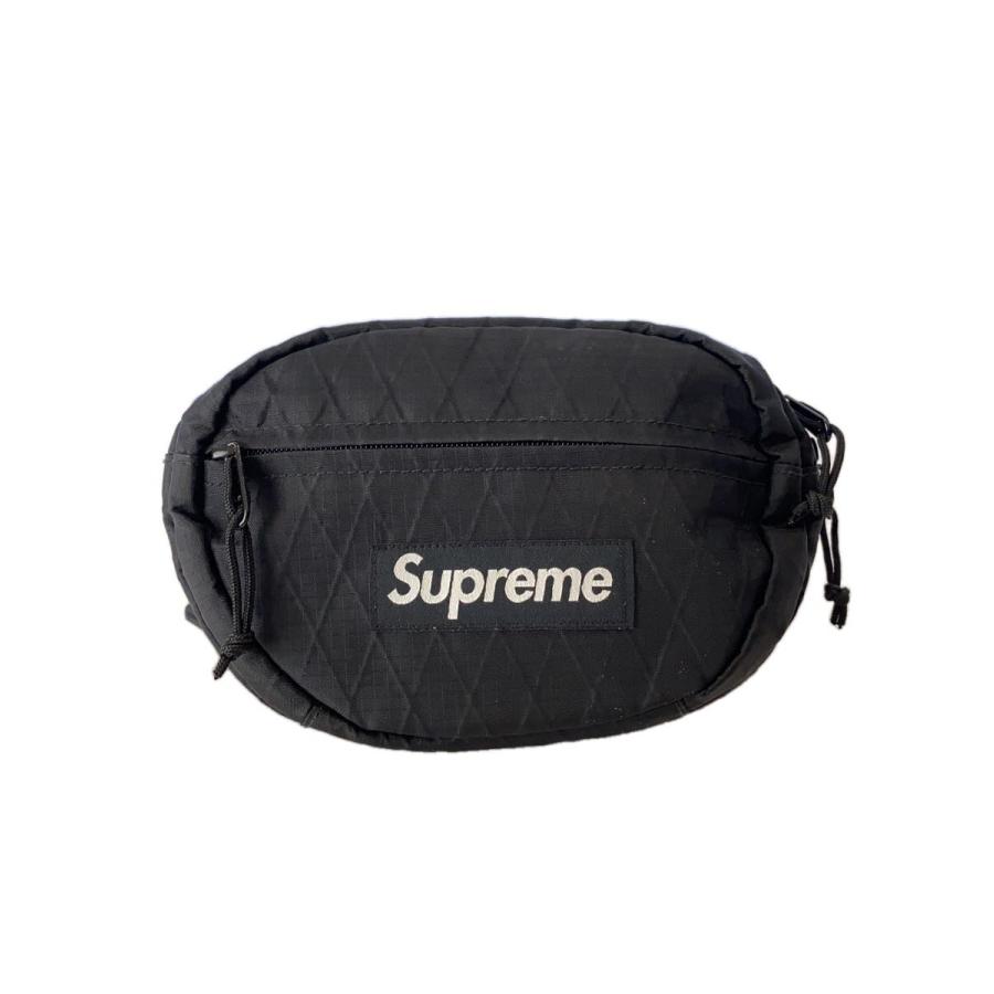 Supreme◇ウエストバッグ/ナイロン/BLK/ボックスロゴ// : セカンド