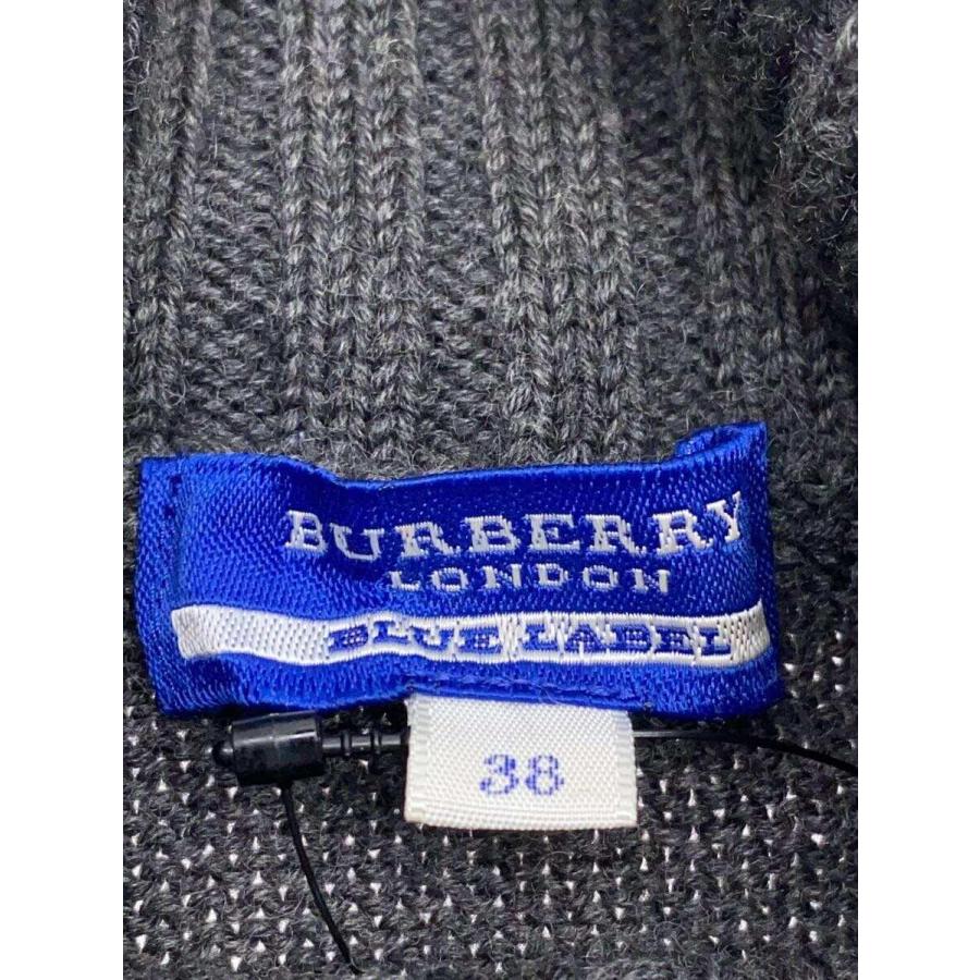 BURBERRY BLUE LABEL◆セーター(薄手)/38/ウール/GRY/無地｜ssol-shopping｜03