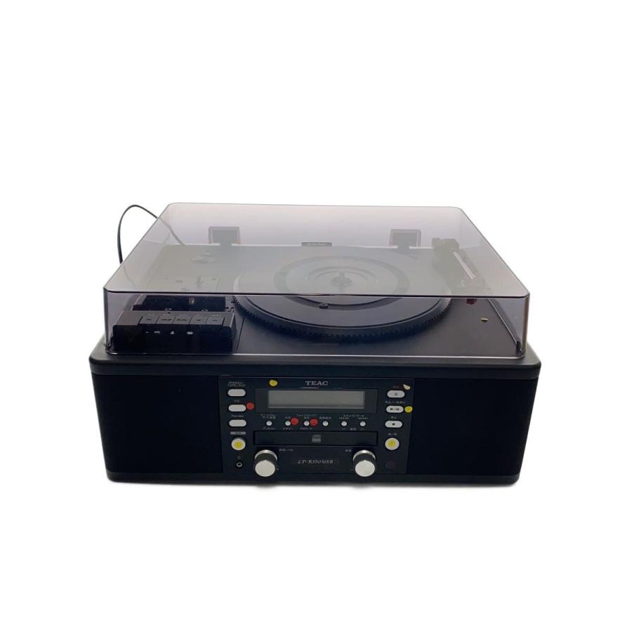 TEAC◇アナログプレーヤー ターンテーブル/カセットプレーヤー付きCD