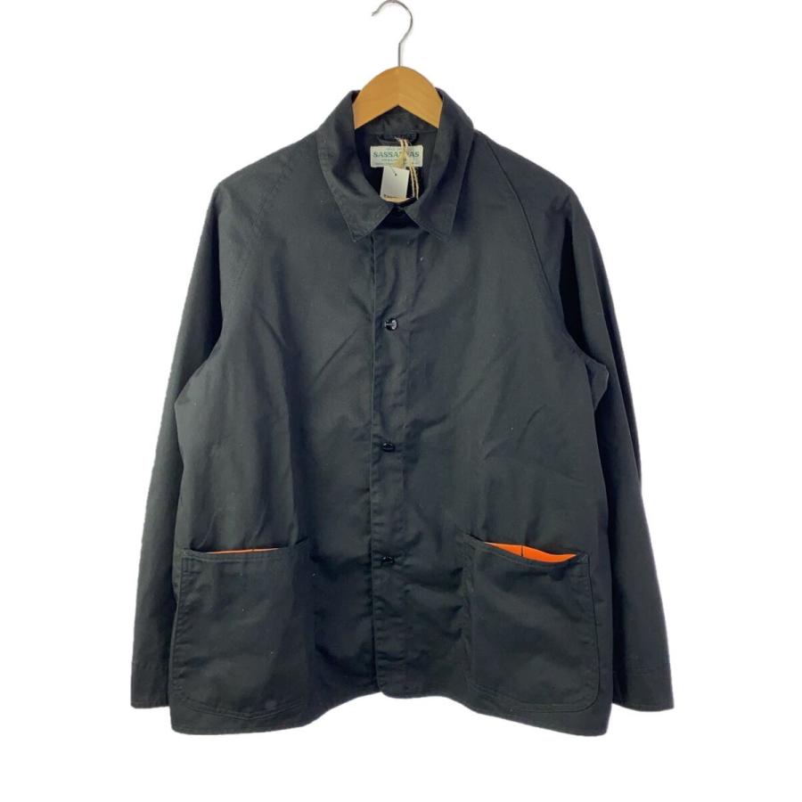 SASSAFRAS◇Pruner Coat/ジャケット/S/ポリエステル/BLK/SF-231988