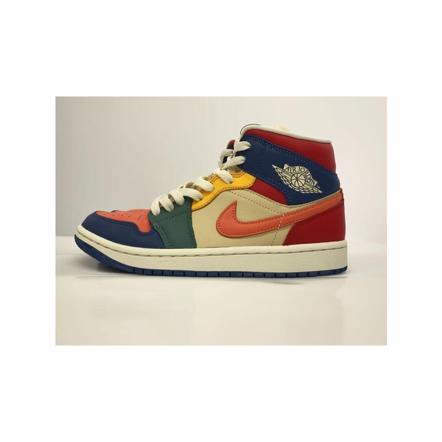 NIKE◇AIR JORDAN 1 MID SE_エア ジョーダン SE/24.5cm/マルチカラー 