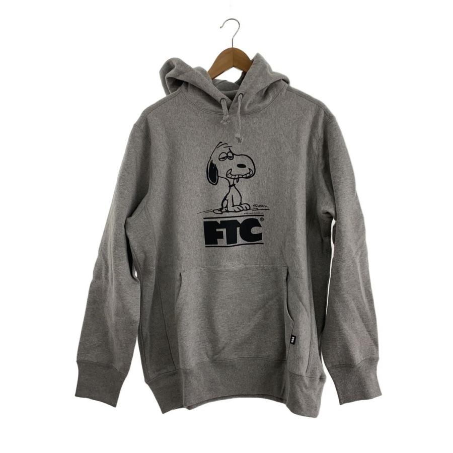 FTC◇パーカー/L/コットン/GRY/PEANUTS/SNOOPY : セカンドストリート