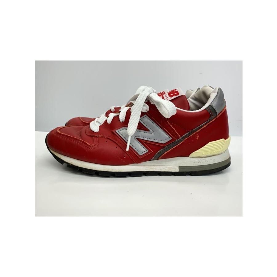 NEW BALANCE◇M996/レッド/Made in USA/23.5cm/RED : セカンド