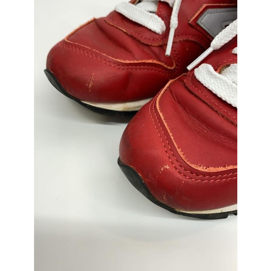 NEW BALANCE◇M996/レッド/Made in USA/23.5cm/RED : セカンド