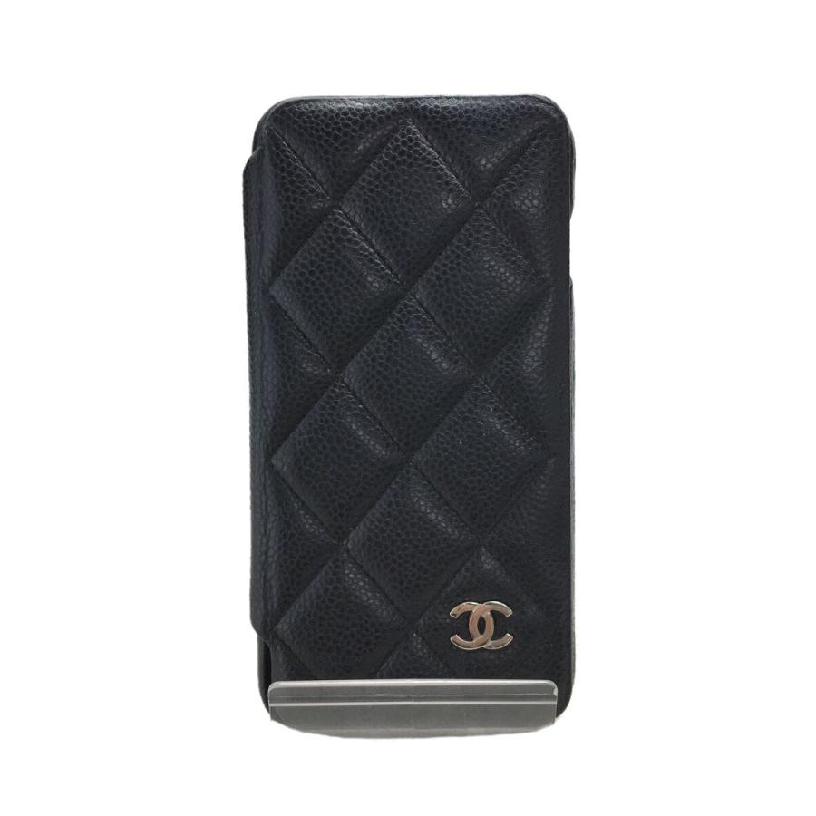 CHANEL◇iPhone 7Plus・8Plus用/スマホケース/BLK/レディース/27178523