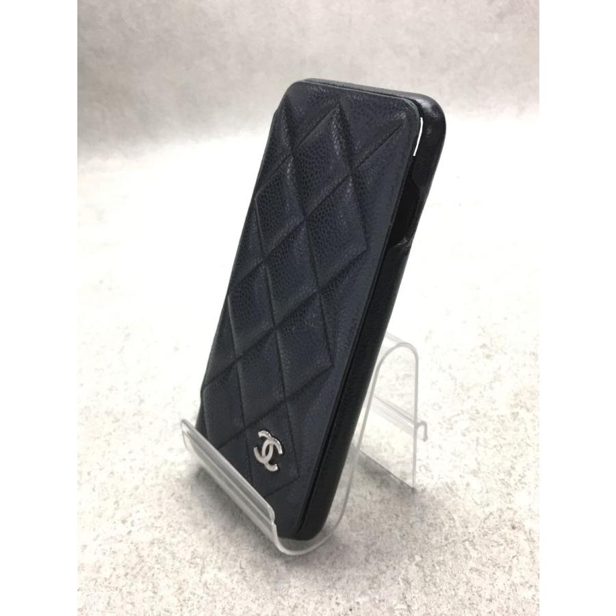 CHANEL◇iPhone 7Plus・8Plus用/スマホケース/BLK/レディース/27178523