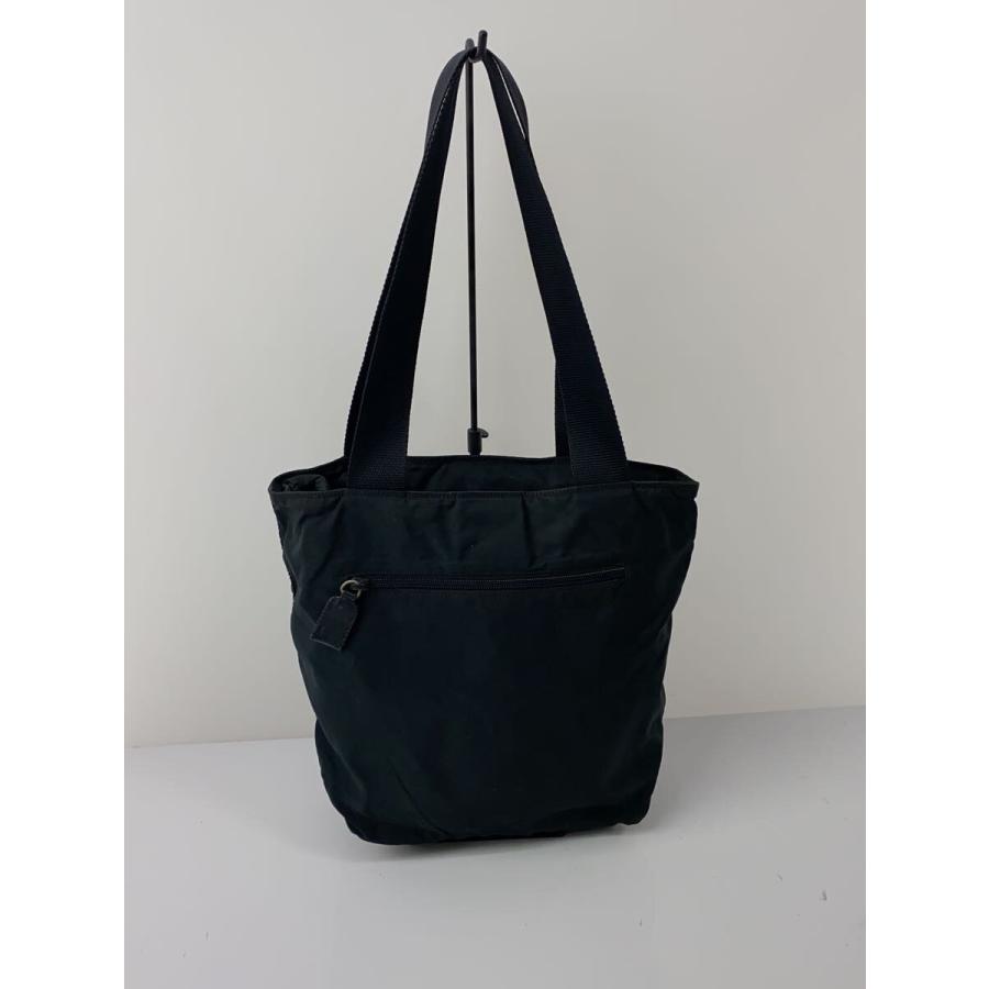 PRADA◇テスート/トートバッグ/ナイロン/BLK/無地/407701// : セカンド