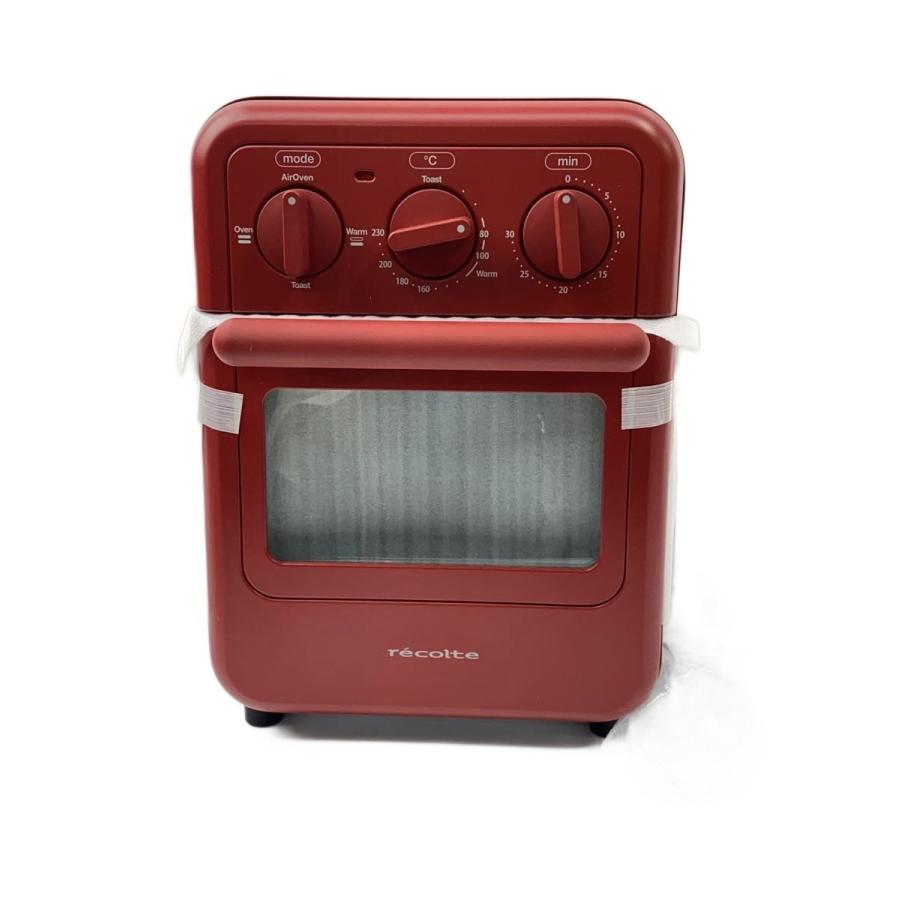 recolte◇トースター/ RFT-1/エアーオーブン/オーブン/赤色 : セカンド