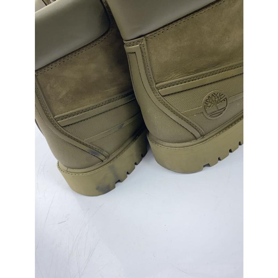 Timberland◇RUBBER TOE REMIX/6インチプレミアム/ブーツ/27cm/KHK 