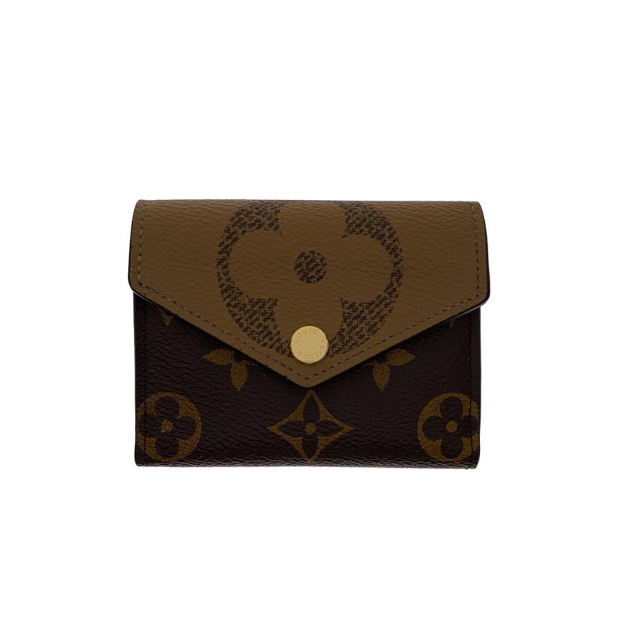 LOUIS VUITTON◇ポルト・フォイユ・ゾエ_モノグラム・ジャイアント