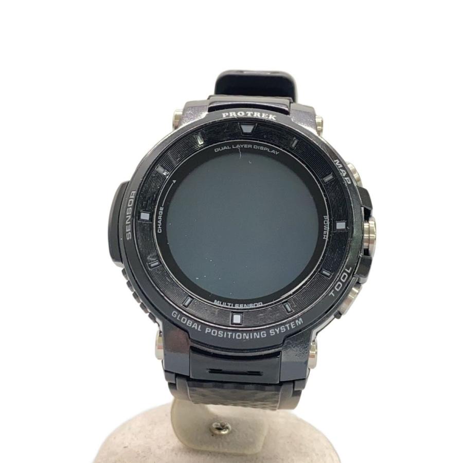 CASIO◇Smart Outdoor Watch PRO TREK Smart WSD-F30-BK [ブラック 