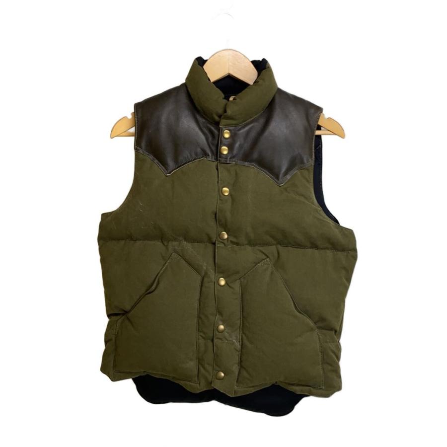 Rocky Mountain Featherbed◇ダウンベスト/36/コットン/KHK/450-452-40