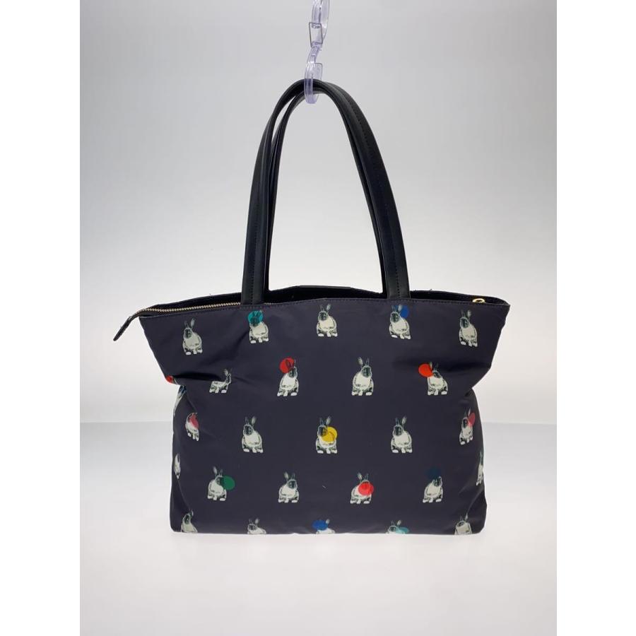 Paul Smith◇ラビットポルカドット/トートバッグ/ナイロン/NVY Paul Smith◇ラビットポルカドット/トートバッグ/ナイロン/NVY