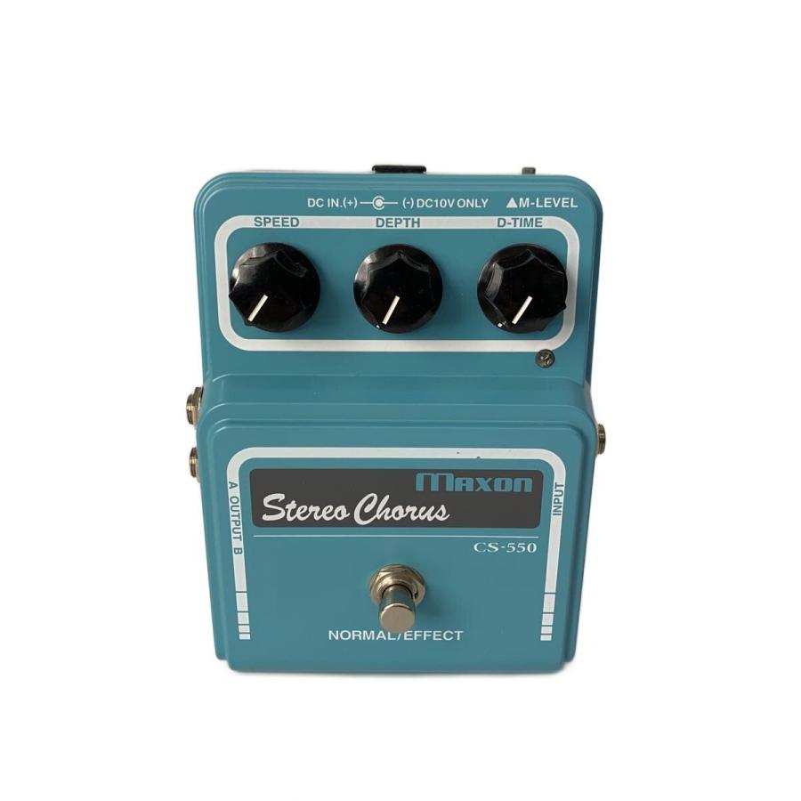 MAXON◇エフェクター CS-550 Stereo Chorus : セカンドストリートYahoo