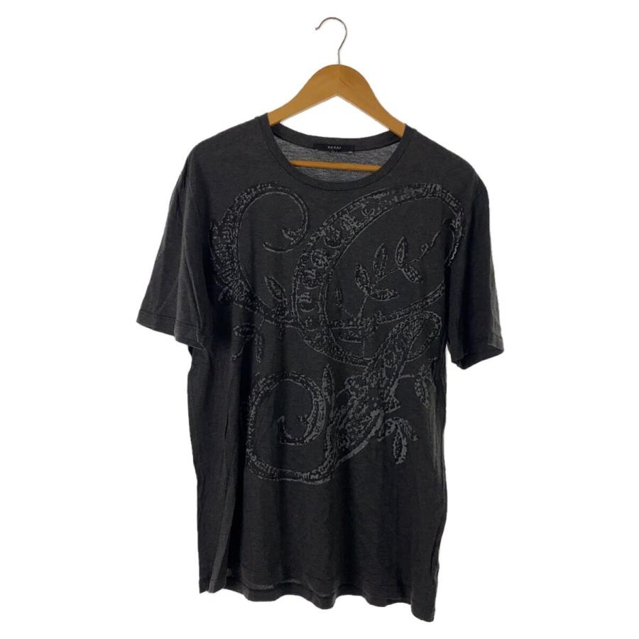 GUCCI◇Tシャツ/XL/コットン/GRY/グレー/プリント/269396 X3648/グッチ