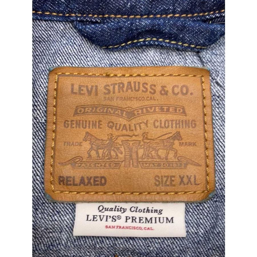 LEVI'S PREMIUM◇Gジャン/XXL/コットン/IDG/無地/A3174-0002/LEVI'S