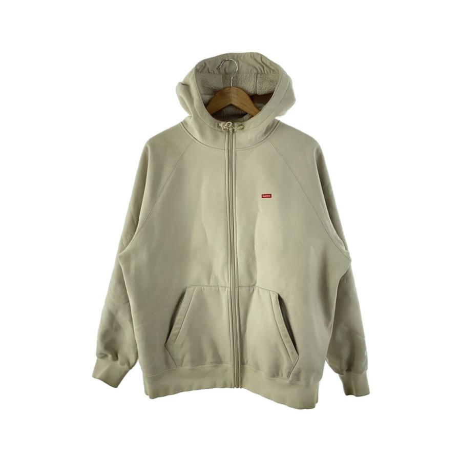 Supreme◇22AW/WINDSTOPPER Zip Up Hooded Sweatshirt/L/コットン/KHK 