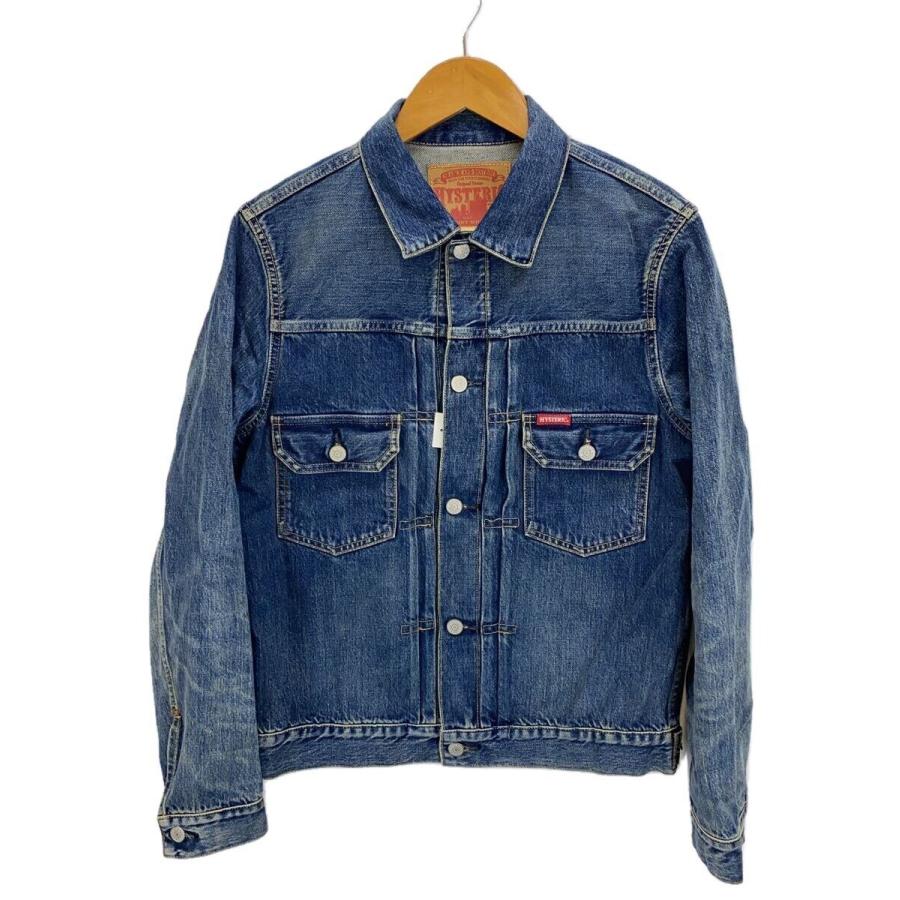 HYSTERIC GLAMOUR◇USED加工デニム 2ND TYPE Gジャン/M/コットン/IDG 