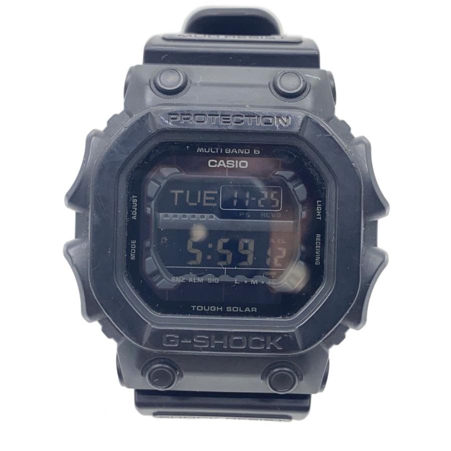 CASIO◇ソーラー腕時計・G-SHOCK/デジタル/BLK/BLK : セカンド