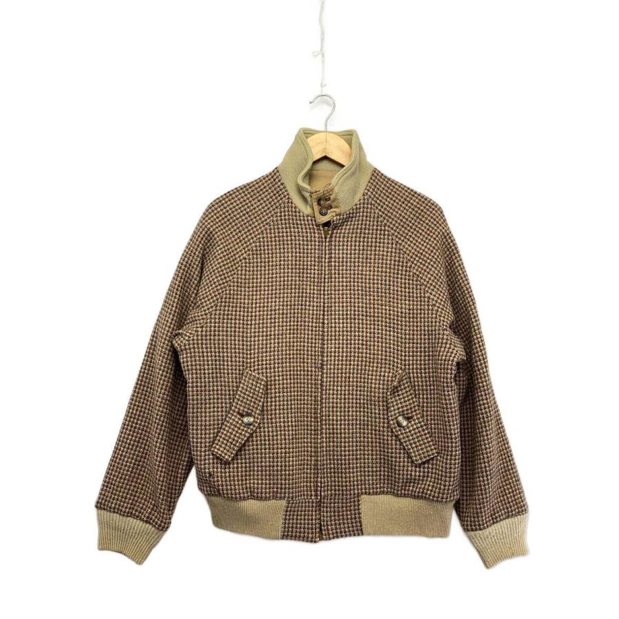 PENDLETON ウールジャケット L 短丈 PENDLETON◇ジャケット/L/ウール/BRW/千鳥格子 : セカンドストリート