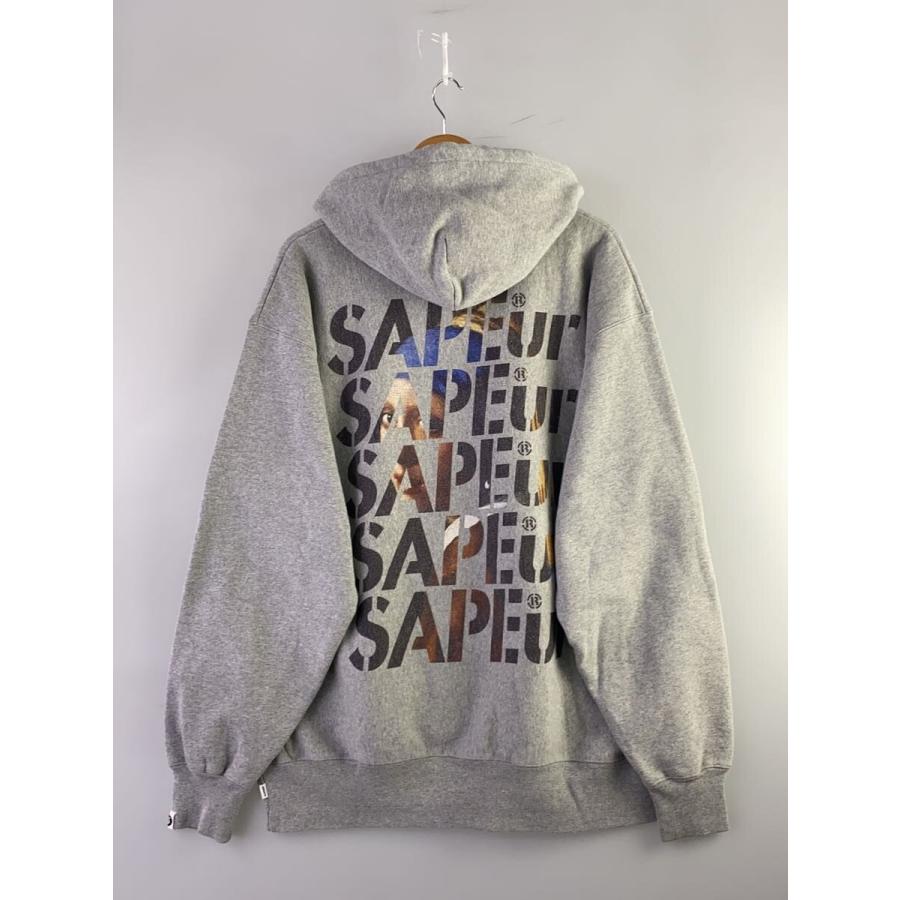 A Elegantes SAPEur◇パーカー/XXL/コットン/GRY : セカンドストリート