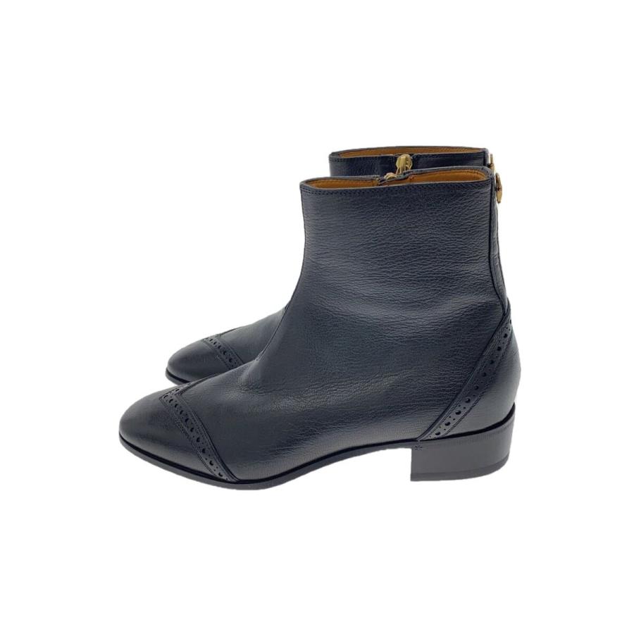 GUCCI◇サイドゴアブーツ/US5.5/BLK/レザー/750322 : セカンド