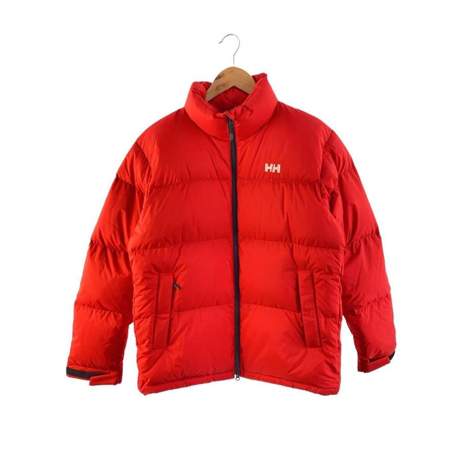 HELLY HANSEN◇ダウンジャケット/L/ナイロン/RED/HE12061 : セカンド